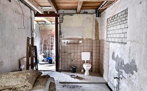 Badkamer verwijderen